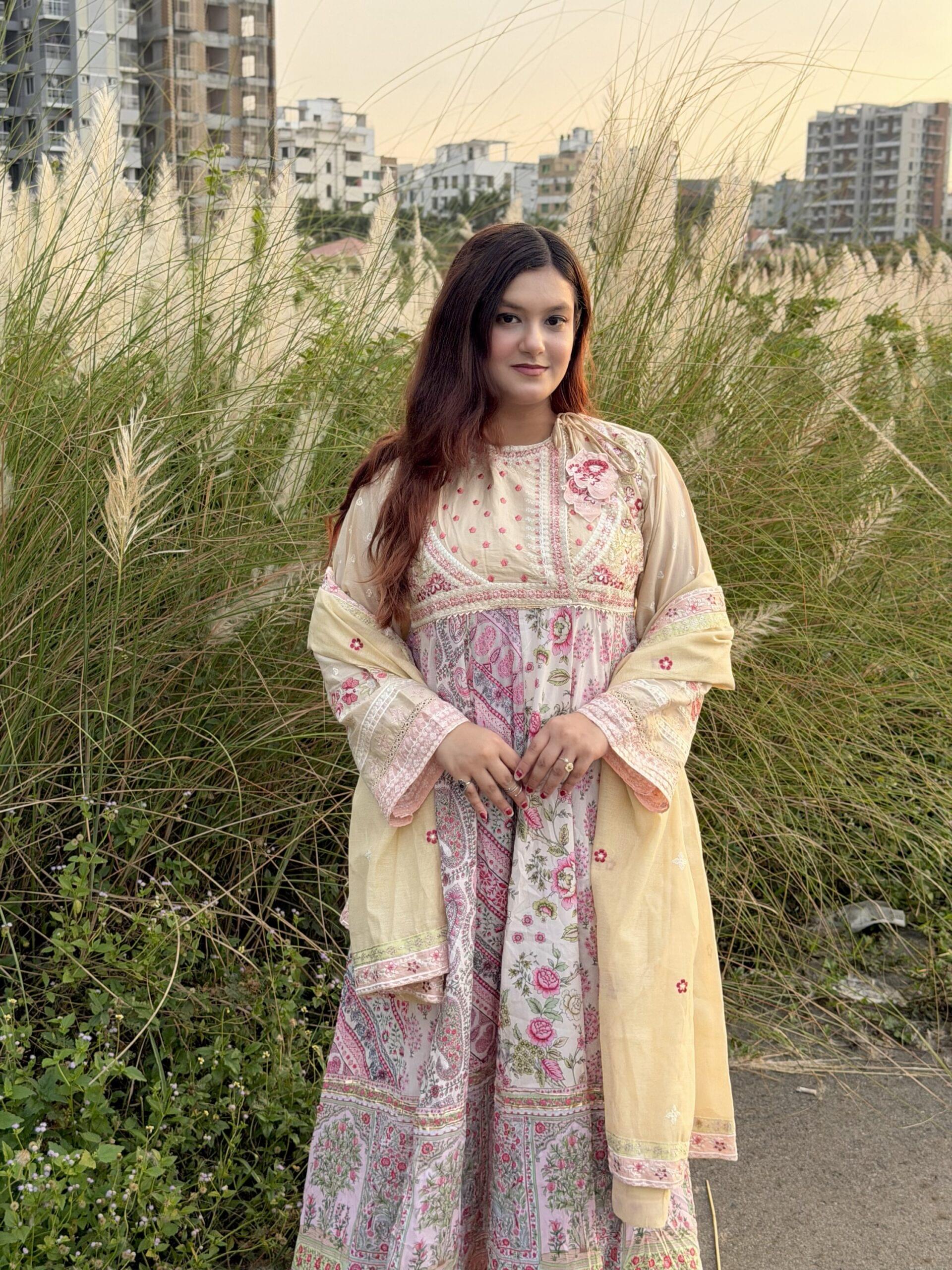 Creamy Anarkali - Image 3