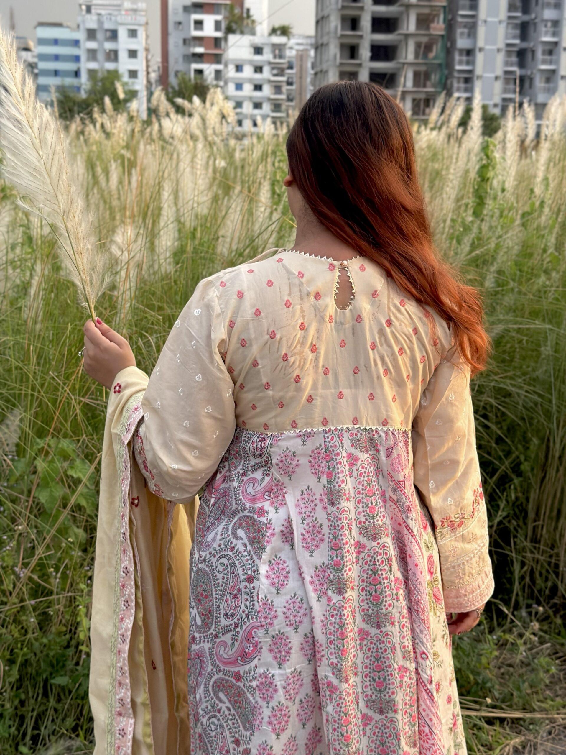Creamy Anarkali - Image 6