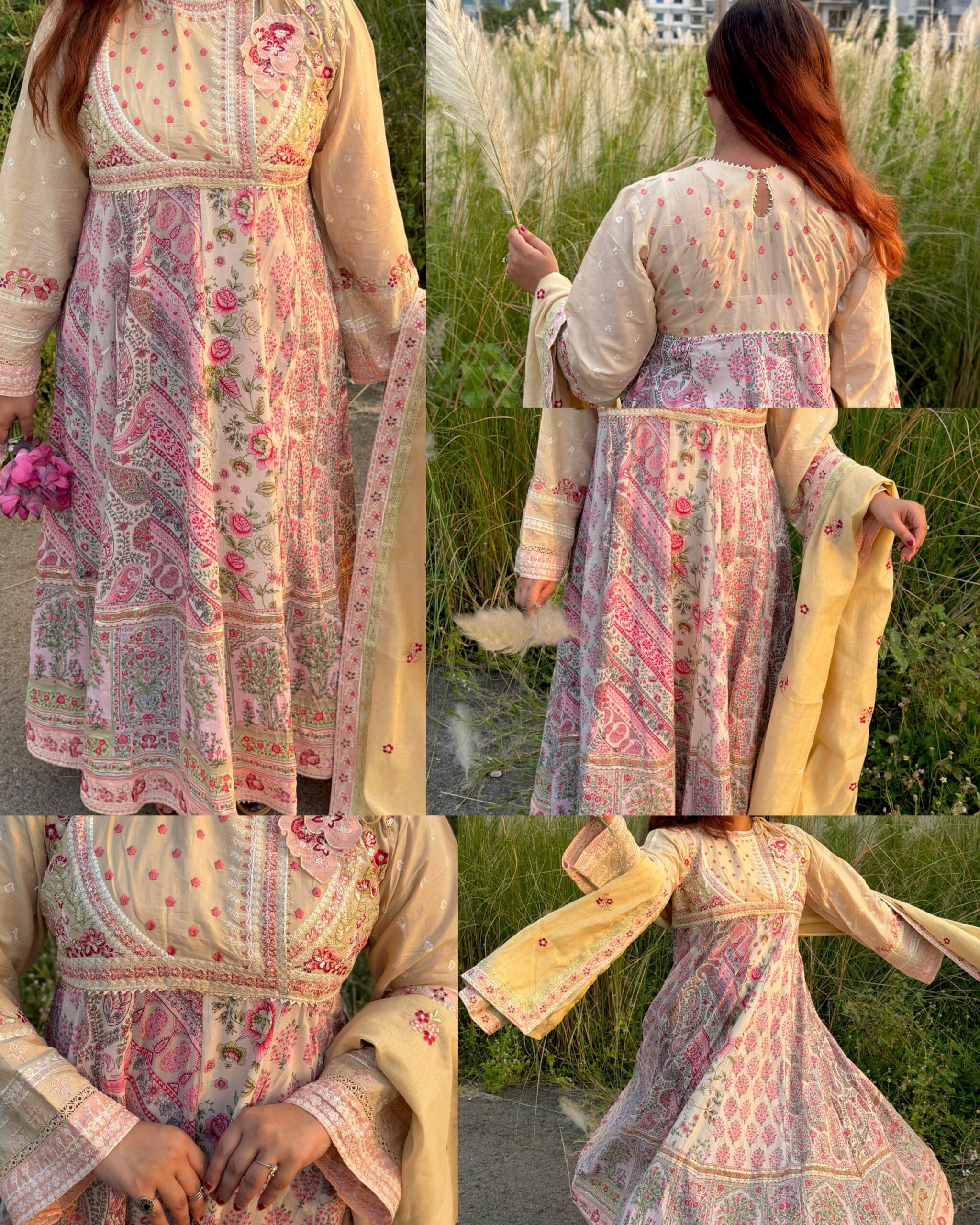 Creamy Anarkali - Image 8